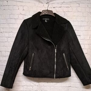 Forever 21 Black Teddy Jacket